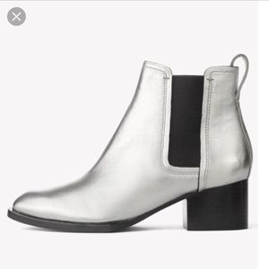 Rag and bone silver walker boots